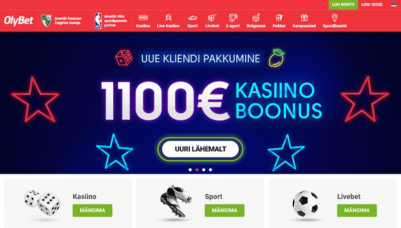 Olybet Kasiino Arvustus: Kas See On Parim Valik Eestis?